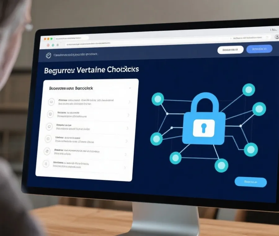 域名防伪查询与安全识别示意